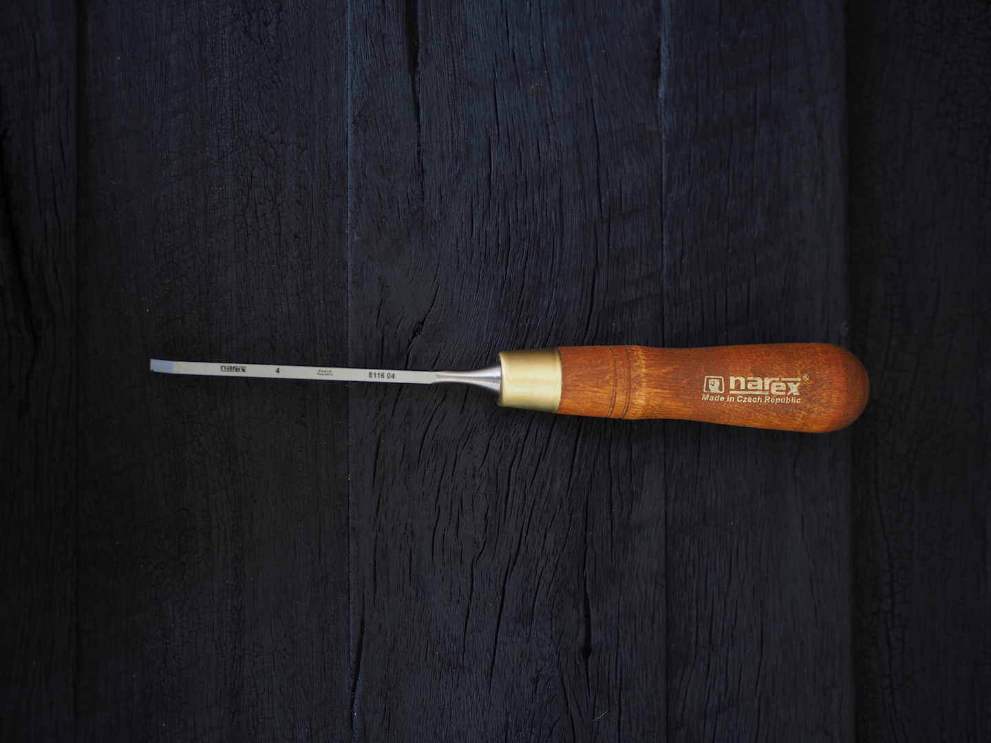 Bevel edge chisel 4mm Dubbeld Wood Tools