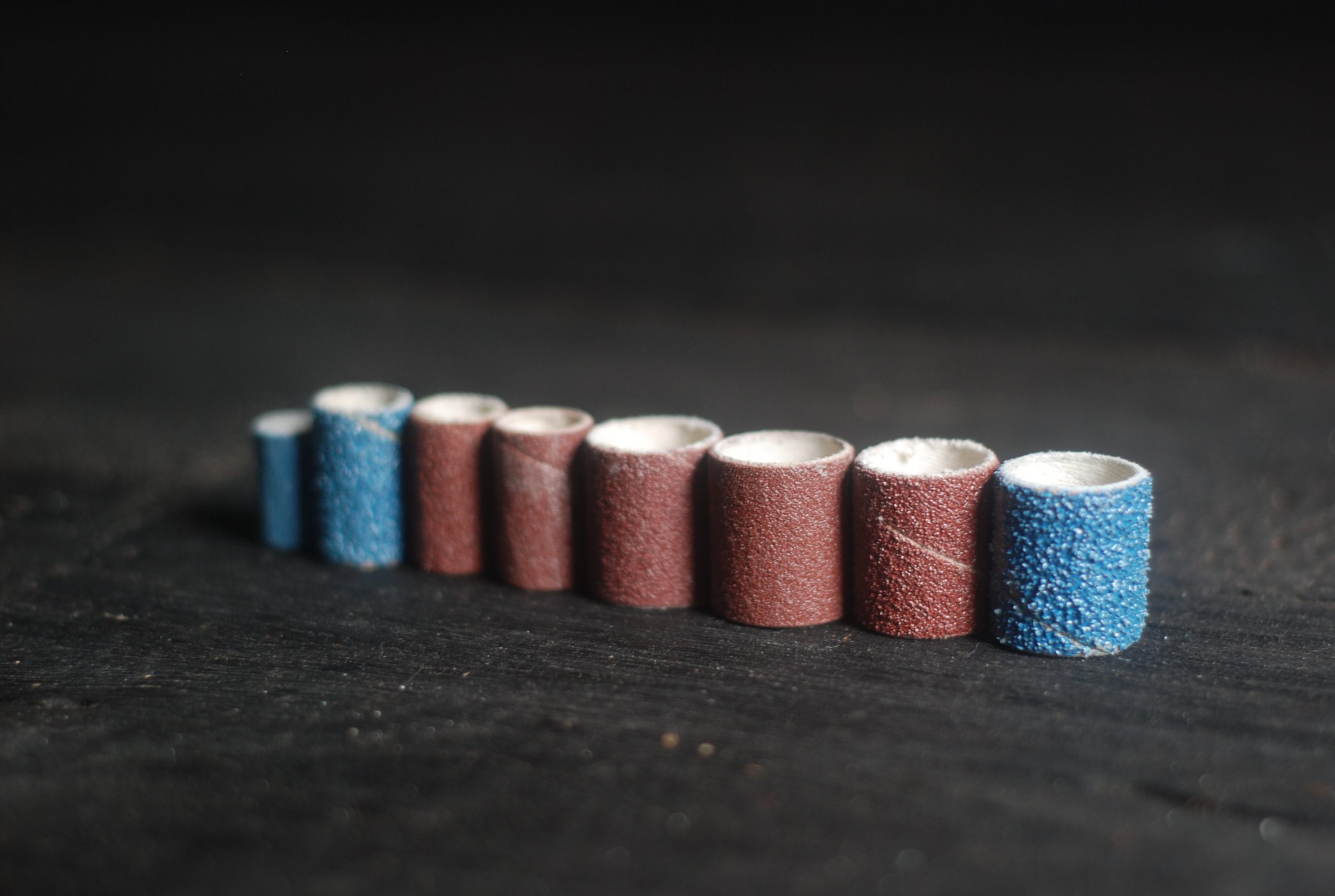 Spiral Sanding Bands (sleeves) Dubbeld Wood Tools